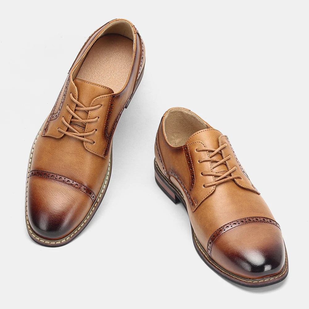 Social Shoe Male Business Comfortable Gentleman'S Stylish Formal Shoes Men