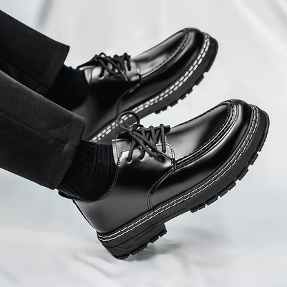 2025 New Men's Leather Shoes - Durable, Comfortable, Breathable & Stylish