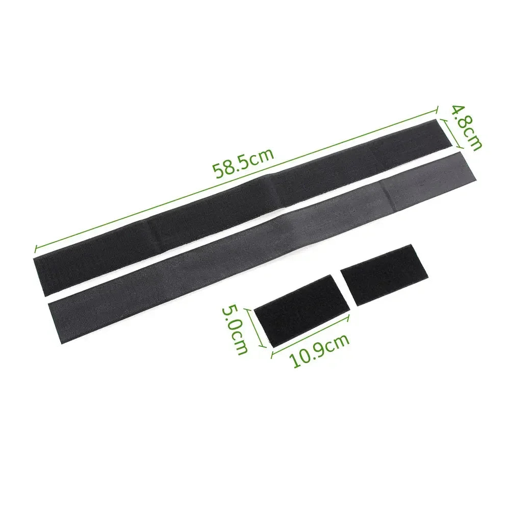 4pcs Car Trunk Organizer Elastic Fixing Belt Nylon Storage Tapes Fixing Belt Strip Car Organizer Belt Tool