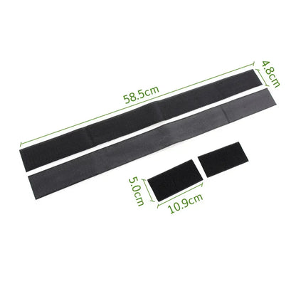 4pcs Car Trunk Organizer Elastic Fixing Belt Nylon Storage Tapes Fixing Belt Strip Car Organizer Belt Tool