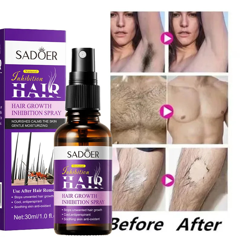 Permanent Hair Inhibition Serum Painless Allantoin Lupine Essence Hair Remover Hair Growth Inhibitor Depilatory Body Cream Care
