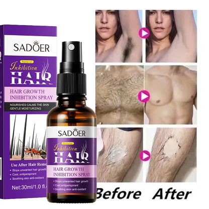 Permanent Hair Inhibition Serum Painless Allantoin Lupine Essence Hair Remover Hair Growth Inhibitor Depilatory Body Cream Care