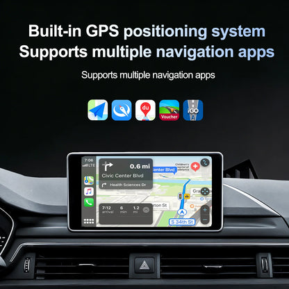 Android 13 Android Auto Wireless CarPlay AI TV Box QCM6115 8-Core Split Screen 64G 128G For Netflix Play Store