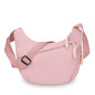 Fashion Large Capacity Women's Crossbody Bag Solid Color Multi-layered Shoulder Bag Simple Dumpling Bag Travel