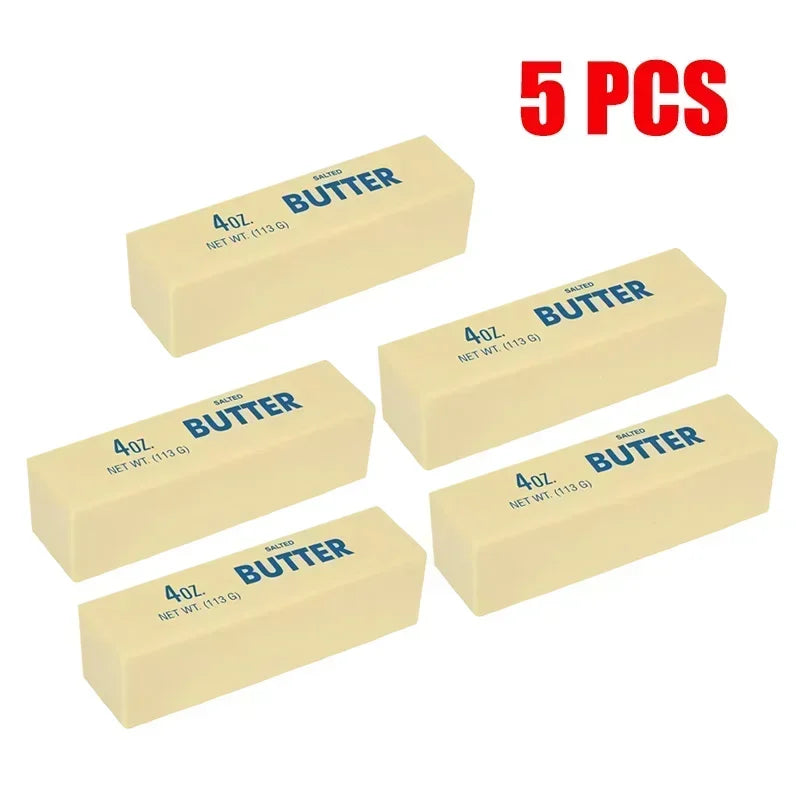 Butter Stick Squishy Fidget Toys Elastic Cheese Stick Funny Squeeze Prank Toy Stress Anxiety Relief Game Gift