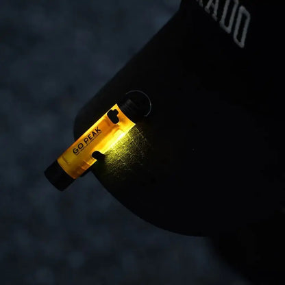 Strong Light Pocket Mini Flashlight Magnetic Hook Long Endurance Key Clip Light Rechargeable Cap Clip LED Flashlight Night