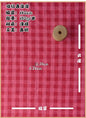 140x50cm Rose Red Bubble Polyester Cotton Plaid Spring DIY Shirt Top Dress Long Skirt Children's Clothing Cardigan Sewing Cloth