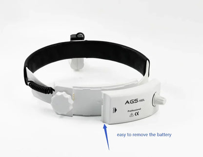 Aokace AGS102L Battery for wireless headlight Portable cordless rechargeable headlight for ENT Surgery