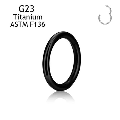 Classical Nose Rings G23 Titanium Anodizing Piercing Body Jewelry Basic Earrings Sexy Septum Piercing Nariz Gifts Safe Piercing