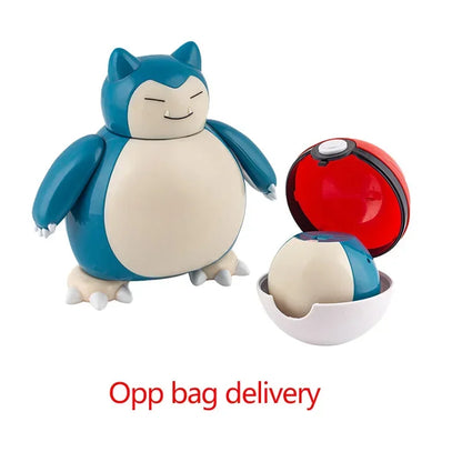Pokemon Figure Pokeball Poke Ball Venusaur Charizard Gyarados Pikachu Mewtwo Gengar Blastoise Mew Eevee Box Elf for Kid Toy Gift