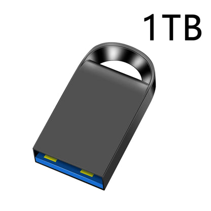 Mini USB 3.0 Pendrive 1TB 512GB 128GB Silvery External Storage Metal Memory Flash Drive USB Storage Key Pen Drive For Computer
