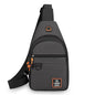 Fashion Men's Chest Bag Handbag Lightweight Oxford Fabric Crossbody Shoulder Bag Stylish Casual Men's Waist Packs Male Chest Bag