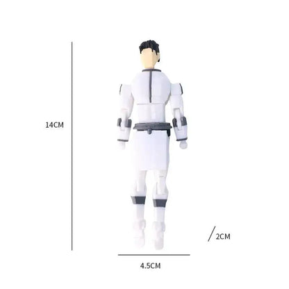 3d Printed Blue-Masked Invincible T13 Dummy13 Multi-Jointed Movable 3d Printed Shapeshift Toys Action Figure Custom Toy