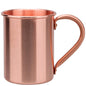 100% Copper Moscow Mule Mug 1/2/3/4PCS Durable Coppery Beer Mugs Coffee Mug Milk Cup Pure Copper Bar Cup Drinkware