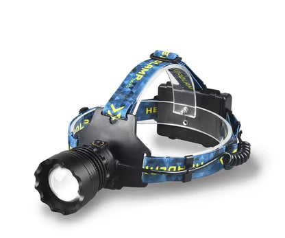 2000W Most Powerful LED Headlamp Super Bright Waterproof Head Flashlight Long Range 6000M Tactical Head Torch Fishing Headlight