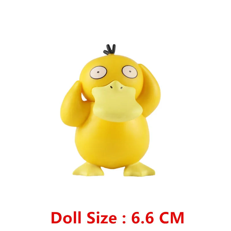 Pokemon Anime Action Figure Set - Pikachu Sun Elf Eevee Gengar Monsters Cartoon Model Toys Gift for Bulk Purchase