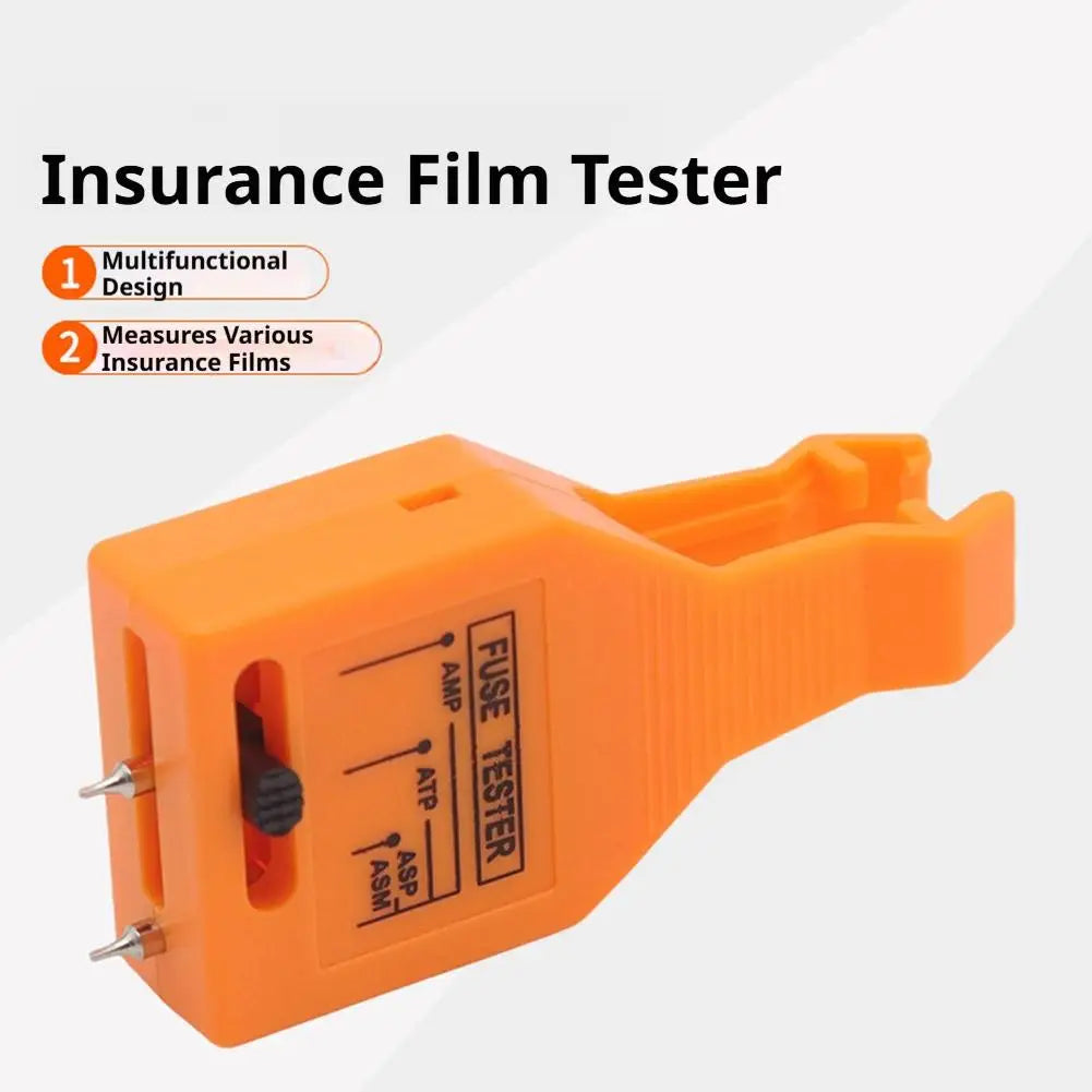 2-in-1 Automotive Fuse Tester & Puller Tool Multi-Functional Car Fuse Checker & Remover for Mini/Standard ATM ATC Fuses