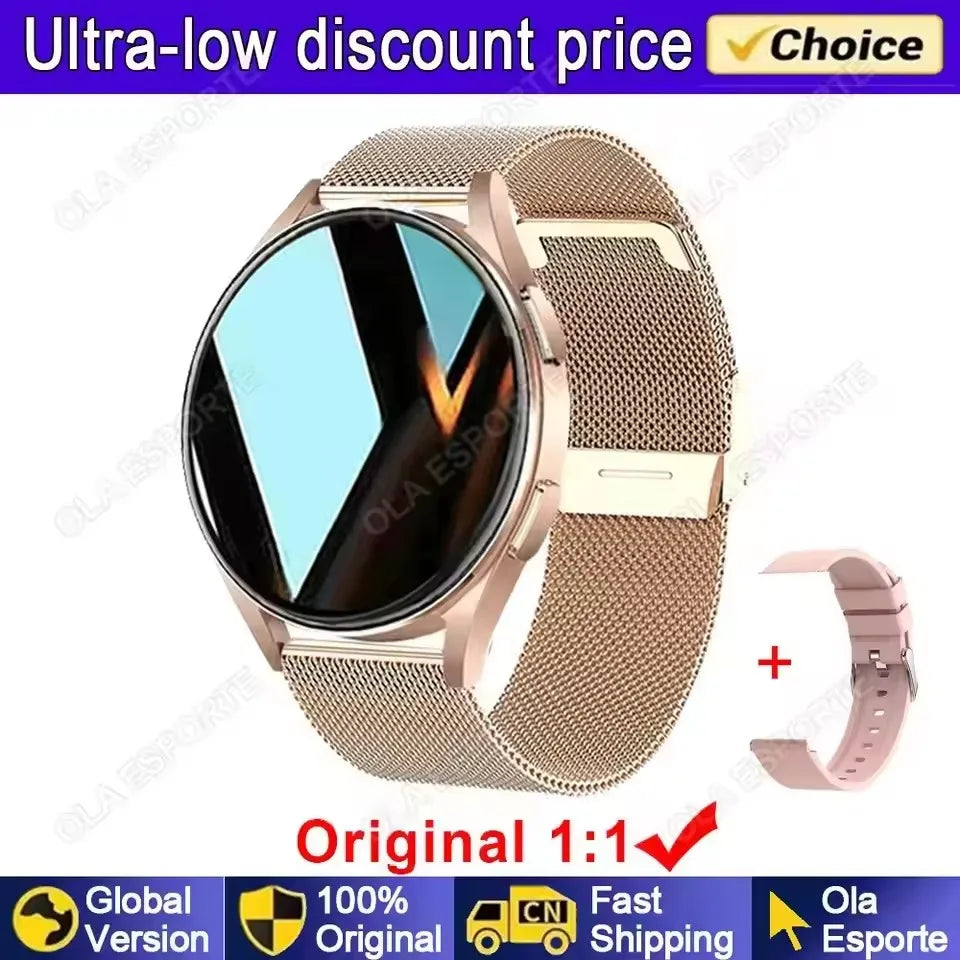 2025 New Bluetooth Calls Smart Watch 6 Pro 1.32” Inch 240*280 Custom Dials Sport Men And Woman Health Monitor Smartwatch For Man