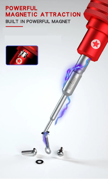 MECHANIC iShell 3D Screwdriver Red Magnetic Precision Non-Slip Screw Driver Set Phone Repair Disassemble Tool