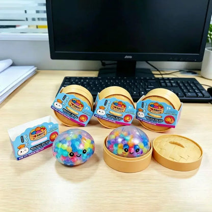 Dumpling Squishy Mysteries Dumplings Stress Relief Fidget Toys Home Office Desk Accessories Party Gifts Mystery Dumpling Squishy