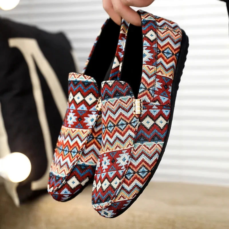 Summer Slip-on Shoes Man Loafers Comfortable Breathable Men's Casual Shoes Lightweight Flat Designer Shoes For Men Lazy Shoes