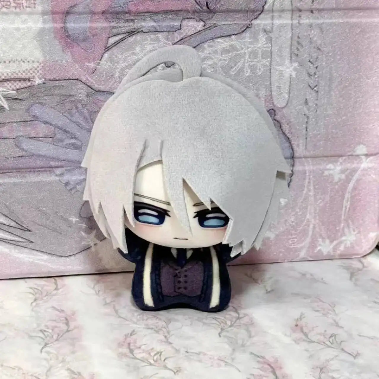 New Anime Pio Fiore No Banshou Plush Dante Falzone Nicola Francesca Plush Doll Toy Cute Pendants Keychain Plushie Gift For Fans