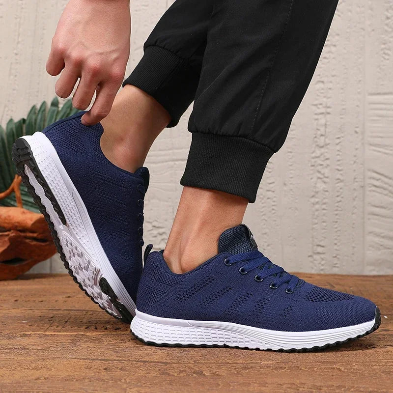 Men's Colorful Trendy Shoes Fashionable Luxurious Design Lightweight Breathable Comfortable Durable Mesh Training Sports Shoes
