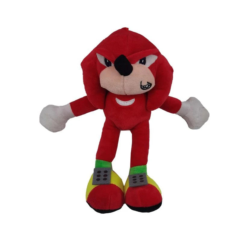 New Super Sonic Cartoon Plush Toy Shadow Amy Knuckle Tail Plush Keychain Toy Hedgehog Anime Soft Padded Doll Kids Fun Fan Gifts