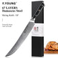 F.YOUNG Professional Kitchen Knives Damascus Steel Japanese Chef Knife Slicer Sashimi Utility Fruit Cooking Kitchenware Utensils