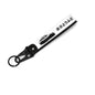 Initial D Car Keychain Nylon JDM Style Gift Lanyard Keyring Auto Key Steel Spring Clip Key Starp Key Pendant