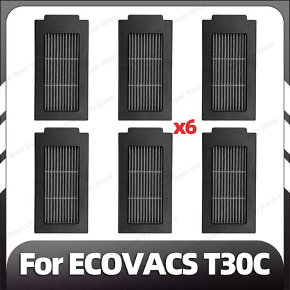 Compatible for ECOVACS T30C / T30C OMNI / T30C PRO OMNI Main Side Brush Filter Mop Pad Dust Bag Spare Parts Accessories