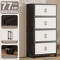 Thickened Multi-layer Storage Cabinet Home Living Room Mobile Organizer for Snacks Toys Miscellaneous Items Storage Cupboard