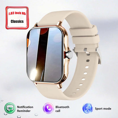 Classic New Smart Watch for Men Women Gift Full Touch Screen Sport Fitness Watch Bluetooth Call Digital Smartwatch Multifunction