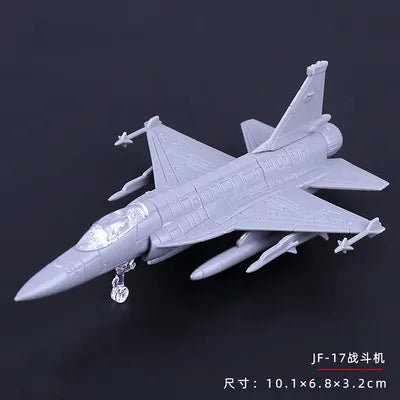 4D 27 Styles 1:144 Fighter Assembly Model Plastic Glue Free Plane Armed Helicopter Reconnaissance Aircraft Model Toy