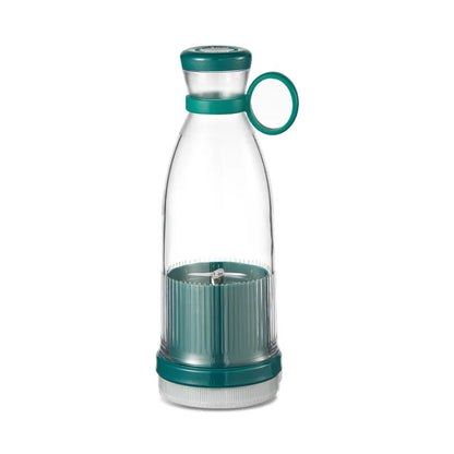 Portable Electric Juicer Cup with 6 Blades USB Mini Milkshake Blender Fresh Fruit Milk Mixing Tool for On-the-Go