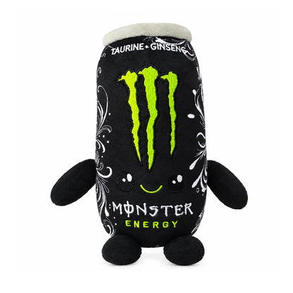 HOT- Monster Plush White Energy Drink Plush Toy Simulation Can Stuffed Doll Cute Soft Figure Decor Gift Friend Home Ornament