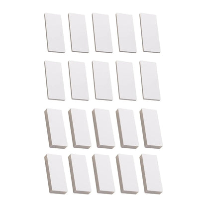20 Pieces Headboard Stoppers Bed Stoppers Multifunction 10 Thin and 10 Thick Pads Furniture Pads Wall Protector for Bed Frame