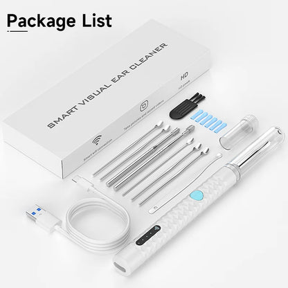 Smart Visual Ear Sticks HD1080P 4.2MM Camera WIFI Ear Pick Ear Cleaner Ear Spoon Wireless Endoscope Health Care Waterproof 6LEDs