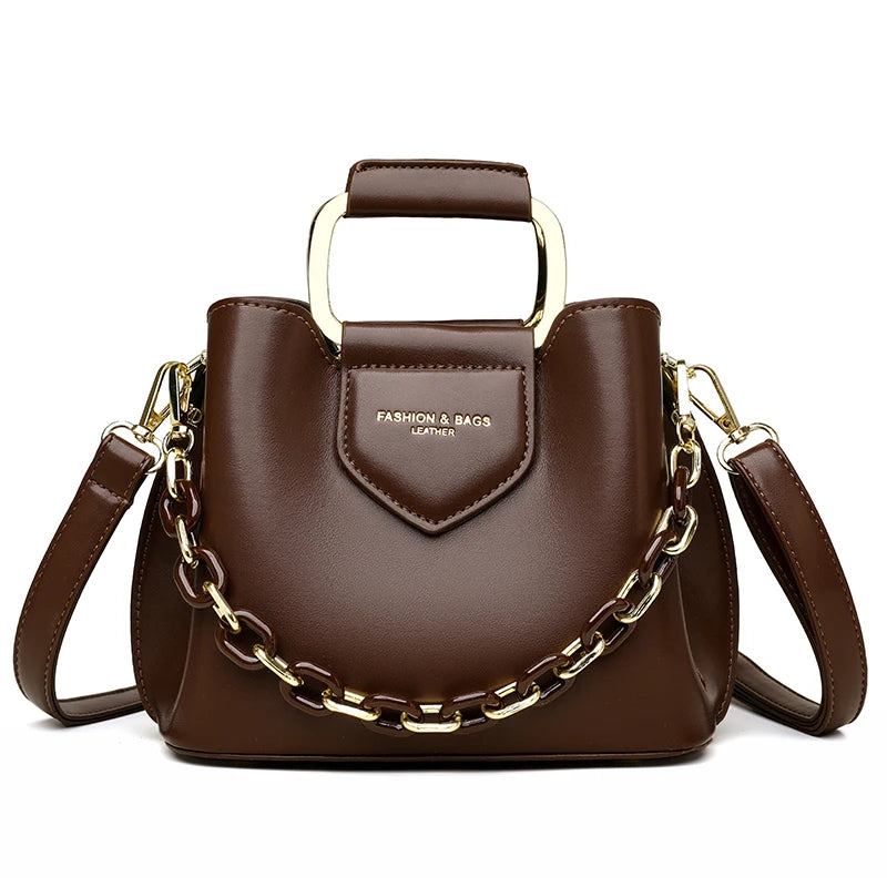 New Shoulder Bags High quality PU for Women Fashion Women's Bag high-quality Design Advanced Underarm Handbags Beautiful Purses