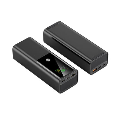 DIY Battery Charger Case PD 100W Fast Charging for 4PCS 21700 Polymer 20000mA Battery Power Bank Box for Macbook Need Welding