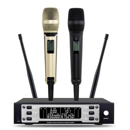 135G4 Professional Wireless Microphone UHF Handheld Vocal Party Home KTV Wedding Mic