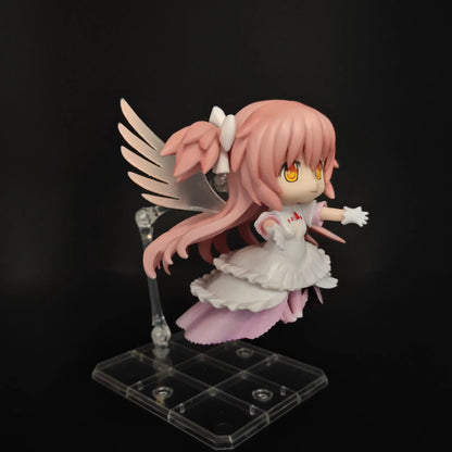 Chibi Puella Magi Madoka Magica Anime Figure Kaname Madoka Akemi Homura Pvc Model Collectible Desktop Decoration For Anime Fans