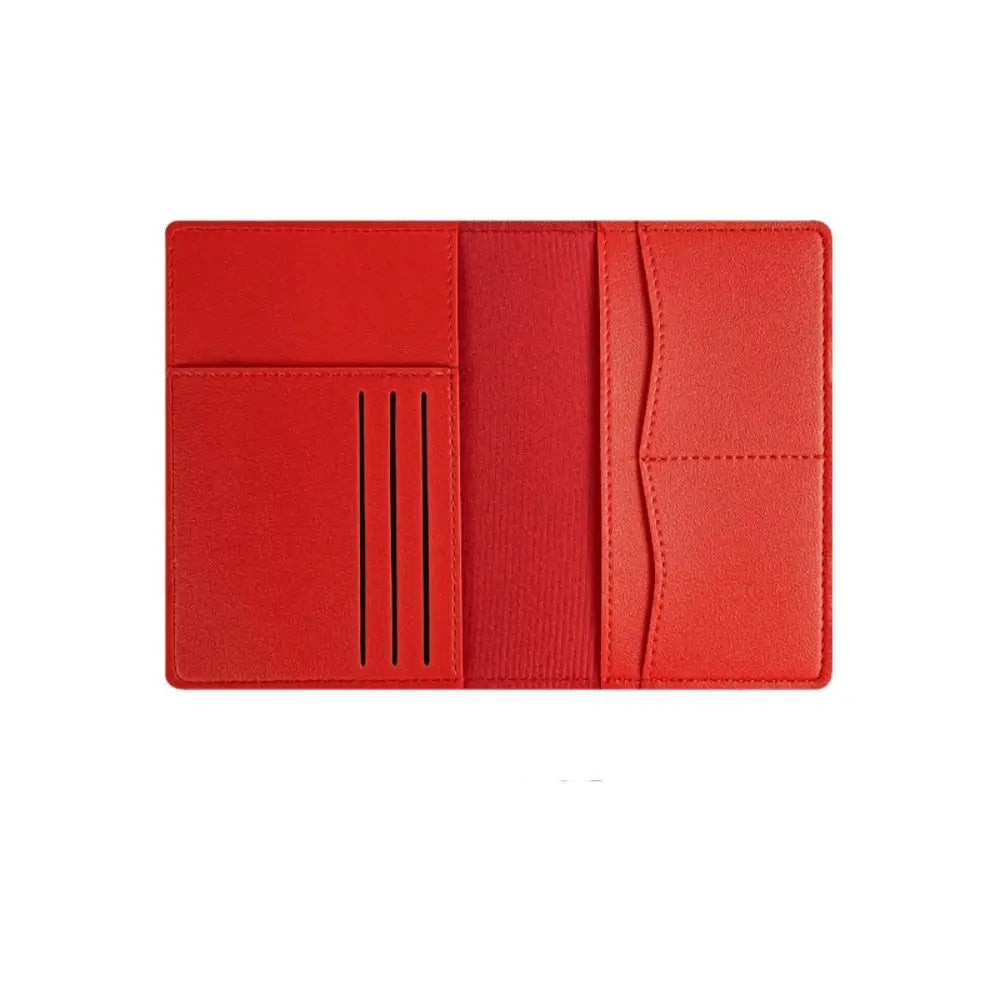 Travel PU Passport Cover Multiple Card Slots Passport Bag Bussiness Ticket Holder Passport Holder Case Travel Accessories
