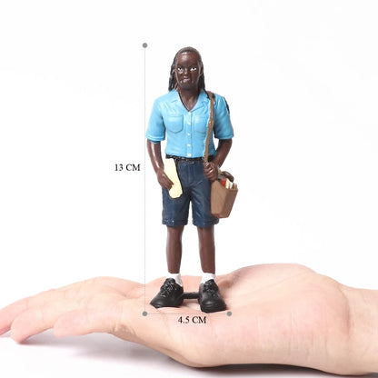 Realistic Professionals Pretend Career People Figures,Representing a Variety Of Occupations From Fire Fighter to Nurse Figurines