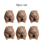 Little Chubby Capybara Squeeze Toys Cute Capibara Slow Rebound Release Squeeze Toy Kapibara Stress-relieving Mini Fidget Toys