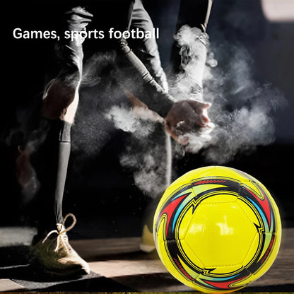 Standard Size 5 Soccer Ball Leakproof Campus Football Wear Resistant New Rubber Soccer Ball Elastic Football
