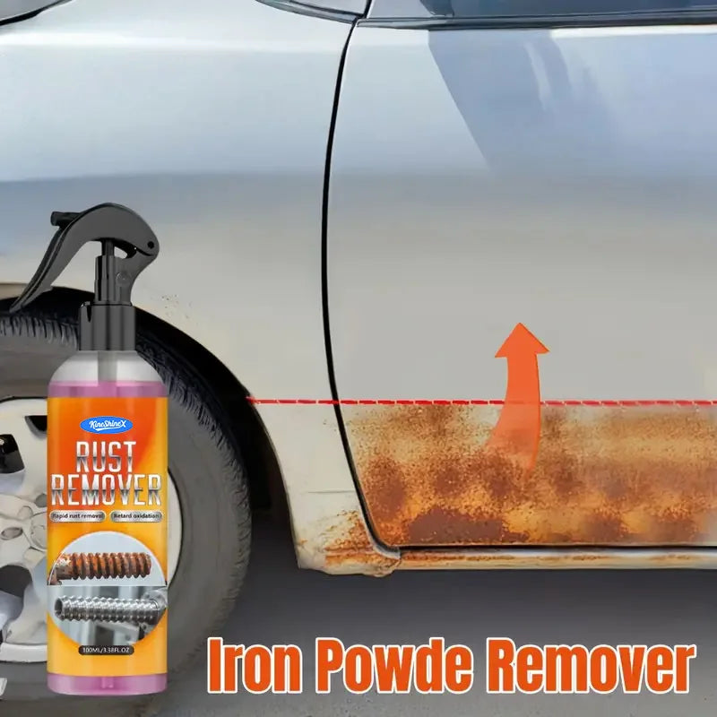 Multifunctional car rust remover used for removing rust providing surface protection on car brake pads iron metal surface 1/3PCS
