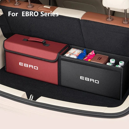 For EBRO S400 S700 S800 2025 Car Trunk Storage Box Organizer Foldable Stowing Tidying Bag Car Interior Storage Accessories