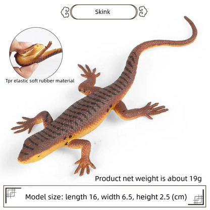 Oenux Simulated Insect Mouse Lizard Sea Animal Models Realistic Dolls Soft Rubber TPR Material Collectibles Halloween Prank Toys