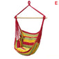 Outdoor Thicken Canvas Hammock Home Garden Leisure 1 Person Swing Chair Camping Hunt Rest Stripe Hanging Bed Chair